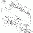 YFM 100 Заднее колесо