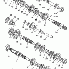 YFM 350FW Трансмиссия