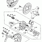 YFZ 350 Передний тормозной суппорт