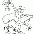 BIG BEAR 4WD YFM350FWU Handlebar-cable