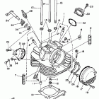 BIG BEAR 4WD YFM350FWU Cylinder-head