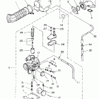 YFM 80 Air filter carburetor