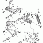 BIG BEAR 4WD YFM350FWU Front suspension-wheel