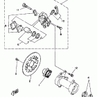 Warrior Задний суппорт тормозной