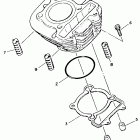 YFM 225 Цилиндр