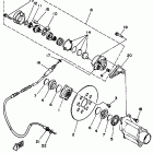 YFS 200 Задний суппорт тормозной