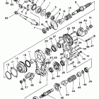 BIG BEAR 4WD YFM350FWU Промежуточный ведущий вал