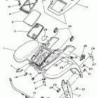 YFM 100 Переднее крыло