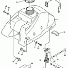 YFM 225 Топливный бак