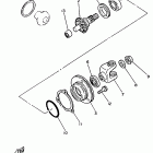 YFM 80 Промежуточный ведущий вал