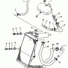YFZ 350 Радиатор и Патрубки
