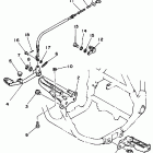 YFM 100DX Подножки