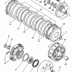 BIG BEAR 4WD YFM350FWU Сцепление