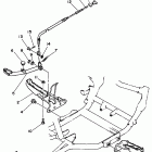 YFM 350ER Подножки