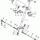 YFM 100DX Рулевое управление