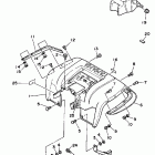 BIG BEAR 4WD YFM350FWU Заднее крыло