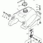 BIG BEAR 4WD YFM350FWU Топливный бак
