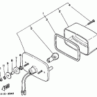 YFM 100DX Фонарь задний