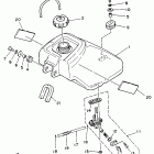 YFM 100 Топливный бак