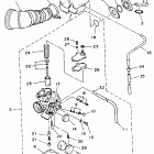 YFM 100 Air filter carburetor