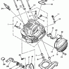 YFM 100DX Головка цилиндра