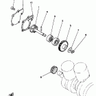 YFZ 350 Водяной насос
