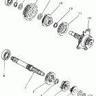 YFM 100 Трансмиссия