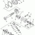 YFM 225 Промежуточный ведущий вал