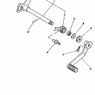 YFM 80 Вал переключения