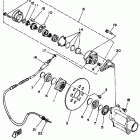 BLASTER YFS200U Задний суппорт тормозной