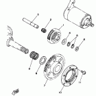 YFM 350FW Муфта стартера