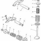 YFM 225 Клапана