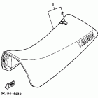 BLASTER YFS200U Сидение