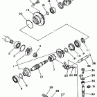 YFM 100DX Промежуточный ведущий вал