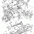 BIG BEAR 4WD YFM350FWU Рама