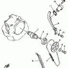 YFM 100DX Цепь механизма газораспределения