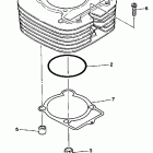 BIG BEAR 4WD YFM350FWU Цилиндр