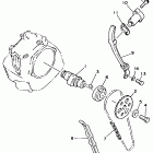 YFM 225 Цепь механизма газораспределения