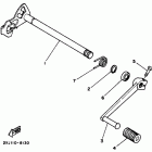 BLASTER YFS200U Вал переключения