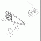 XL883N 4LE2 IRON 883 (2022) BELTS, CHAINS AND SPROCKETS