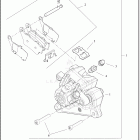 RA1250 1ZDS PAN AMERICA 1250 (2024) BRAKE CALIPER, REAR