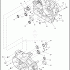 RH975 1ZH1 NIGHTSTER (2024) CRANKCASE AND GEARCASE