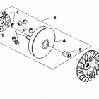 DS 250 NA, CE & INT Drive pulley