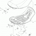 Renegade 800R EFI STD Сидение