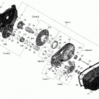 Outlander Max 500 EFI Трансмиссия
