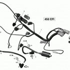 DS 450  X EFI Жгут проводов на двигатель