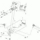DS 250 NA, CE & INT Steering linkage europe, international