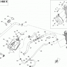 DS 450 CE STD & X (3F9D,3G9D) Система охлаждения