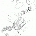 DS 450 EFI Система воздухо-забора