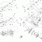 DS 250 NA, CE & INT Передняя подвеска